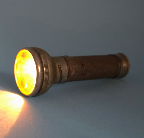 Vintage metal torch british - vintage,