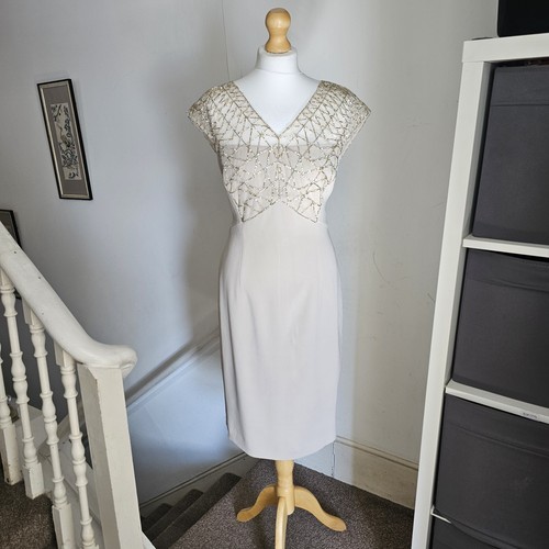 Escada chsmpange beaded dress - escada,
