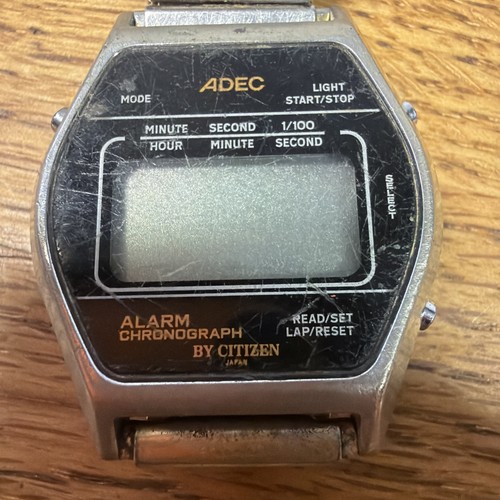 Vintage lcd watch adec by - vintage,