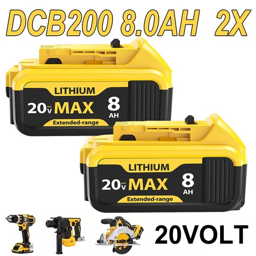 20volt max 0ah lithium - 20volt, 8.0ah