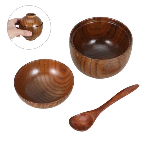 Japanese miso soup bowl wooden - soup,