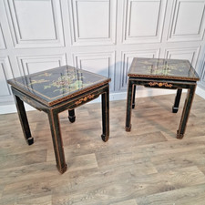 Vintage chinoiserie side - chinoiserie,