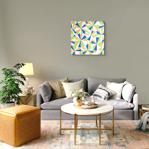 Hand painted geometric - hand-painted,