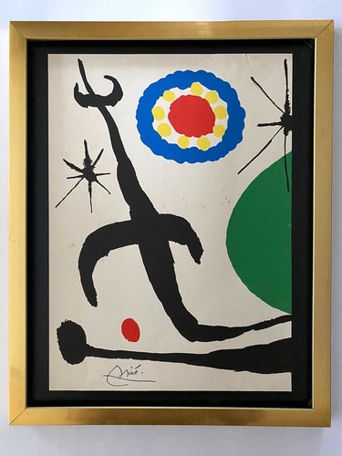 Joan miro vintage 1958 - , |