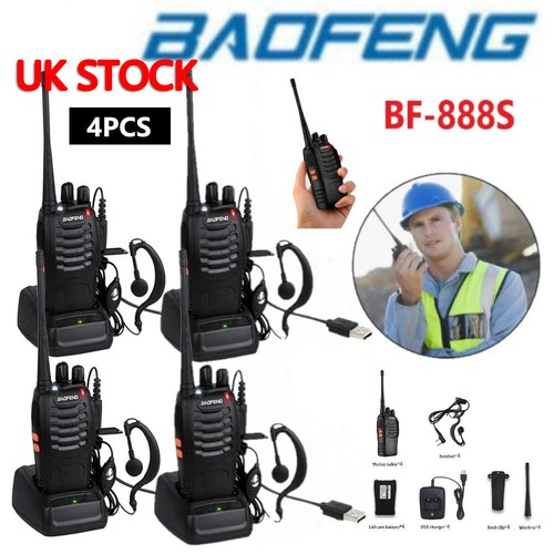 4pcs baofeng 888s radio - 4pcs, bf-888s