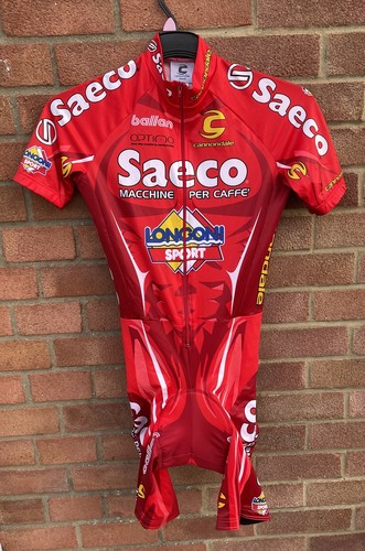 Mens red cannondale cycling - red,