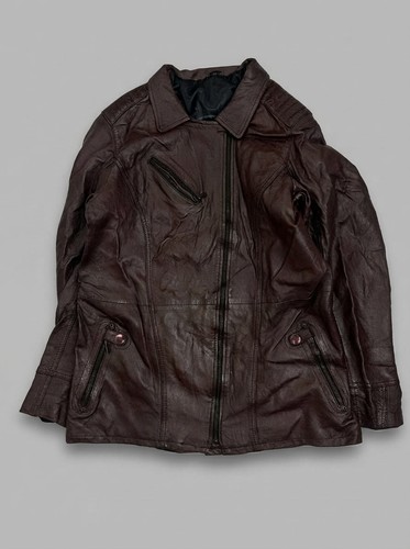 Vintage 90s burgundy real - 90s,