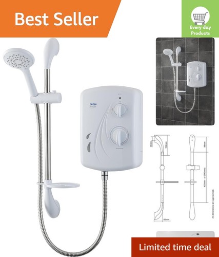Seville electric shower kw - electric, 8.5