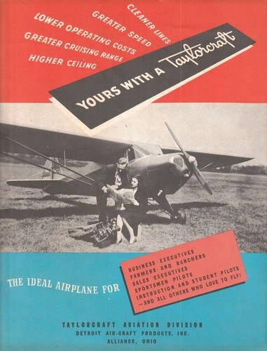 Taylorcraft airplanes - taylorcraft,