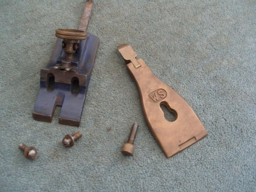 Brass lever cap - cap, from