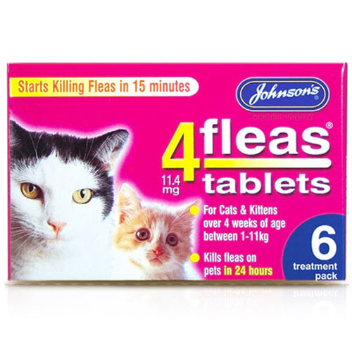 Johnsons 4fleas cats - cats, &