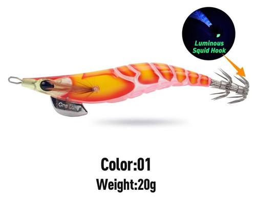 Squid jig lures luminous slow - jig,