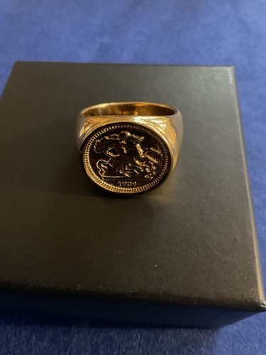 Gold plated george and - gold,