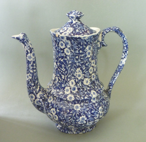 Burleigh blue calico coffee - blue,