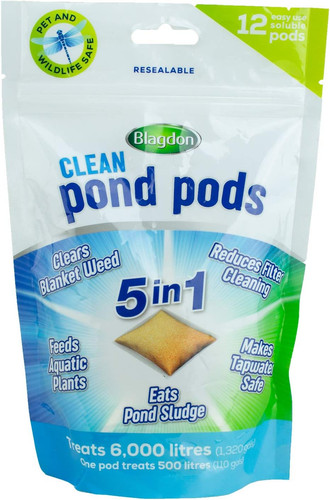 Clean pond pods clears - pond,