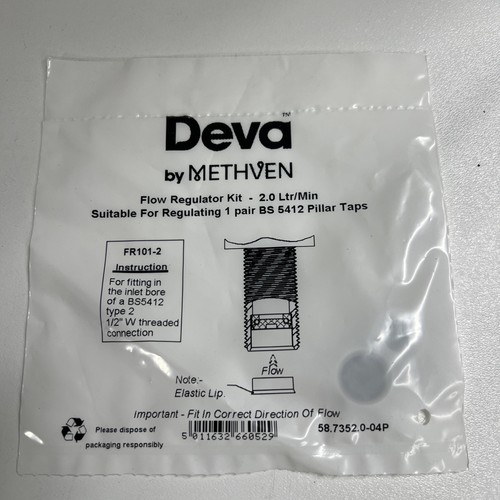 Flow restrictor 2ltr min for - flow,