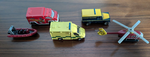 Emergency services toy car - services,
