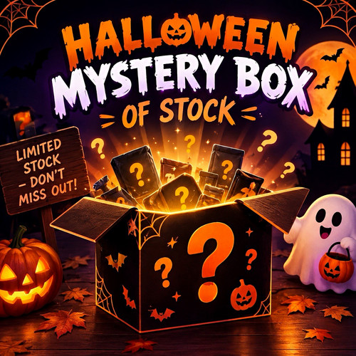 Halloween mystery box job lot - box,