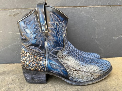 Sendra blue cowboy boots - sendra,