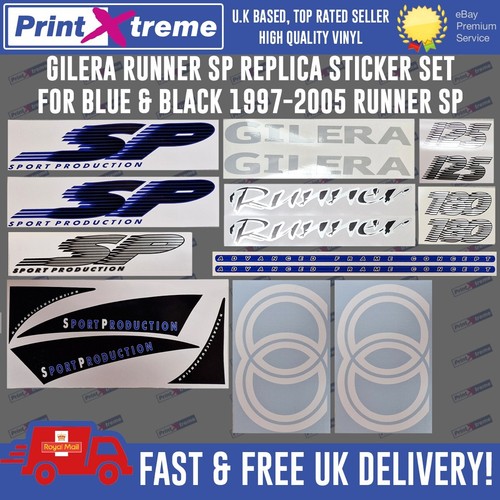 Gilera runner stickers - sp,