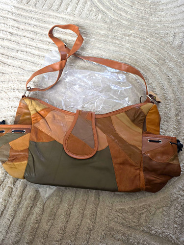 Patchwork faux leather - patchwork,