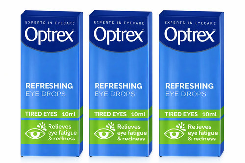 Optrex eye drops - eye,