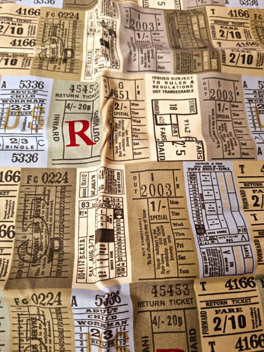Beige train ticket - train,