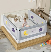 Portable foldable bed - rail, for