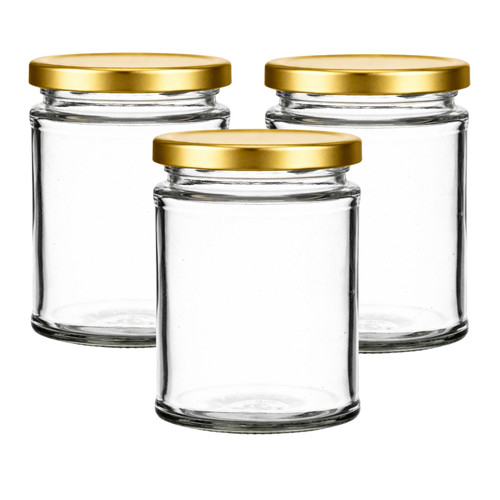 300ml panelled glass - panelled, honey