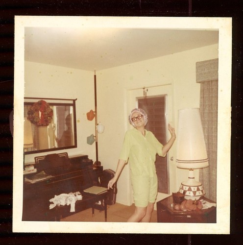 Vintage photo fun woman - photo, in