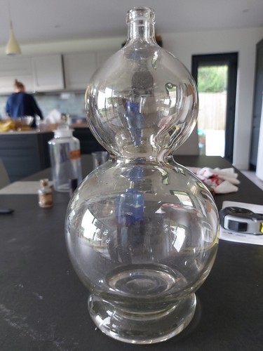 Glass soda syphon selzogene - ,
