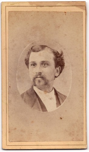 Antique cdv circa - circa, 1870s