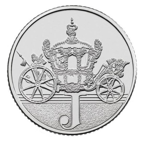 2019 alphabet 10p coin - alphabet,
