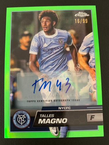 2023 topps chrome mls neon - chrome,
