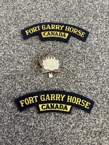 Canadian army fort - canadian, horse
