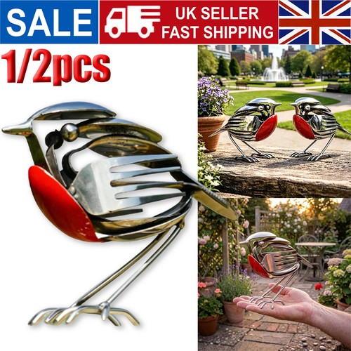 Metal robin garden - metal,