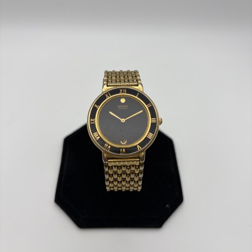 Seiko quartz 7n29 goldtone - seiko,