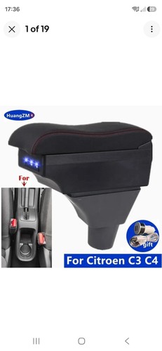Armrest box for - armrest, c3