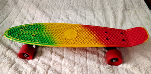 Multicoloured penny board - multicoloured,