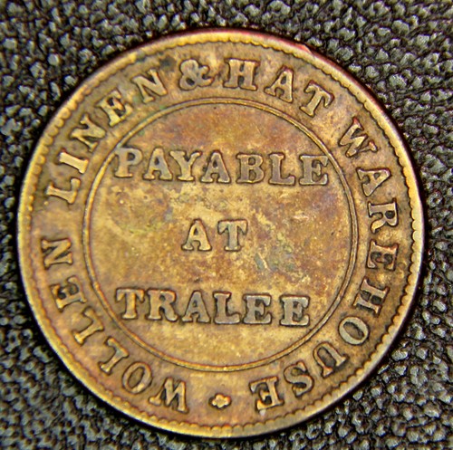 Token ireland tralee m - gb, token-ireland-1/4d-tralee-m