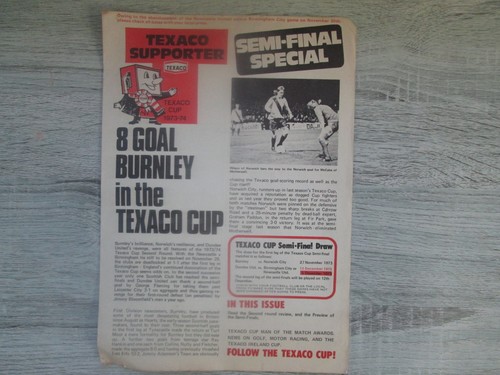 Texaco supporter paper - texaco,