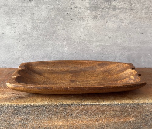 Hand carved wooden - carved, trinket