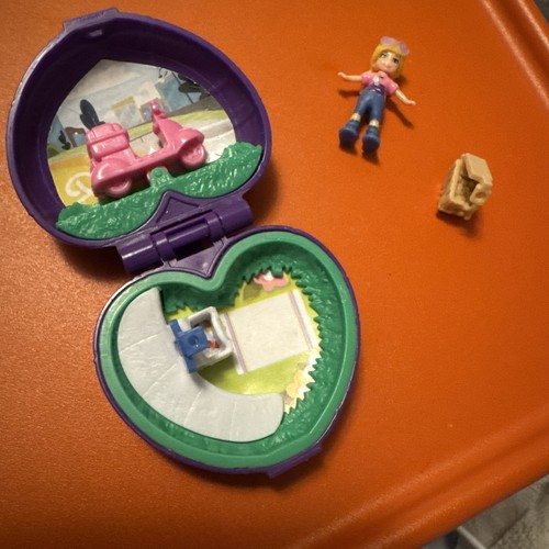 Polly pocket purple heart - pocket,