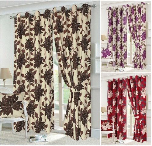 Fully lined curtains panama - 2,