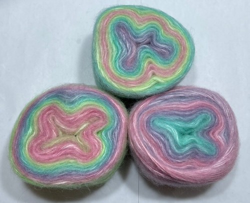 Gradient mohair look luxury - mohair,