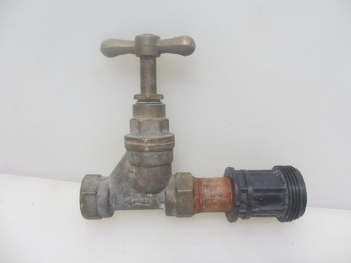 Vintage stop tap brass - stop,