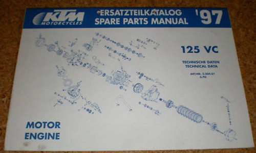Spare parts catalogue/parts