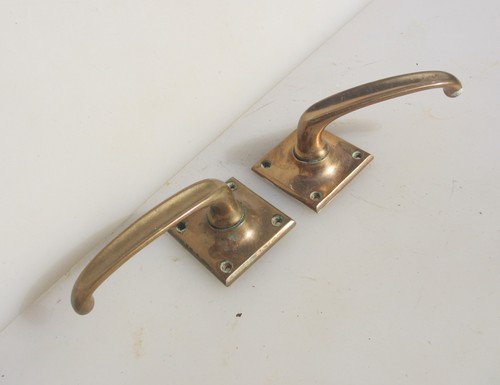 Antique bronze lever door - antique,