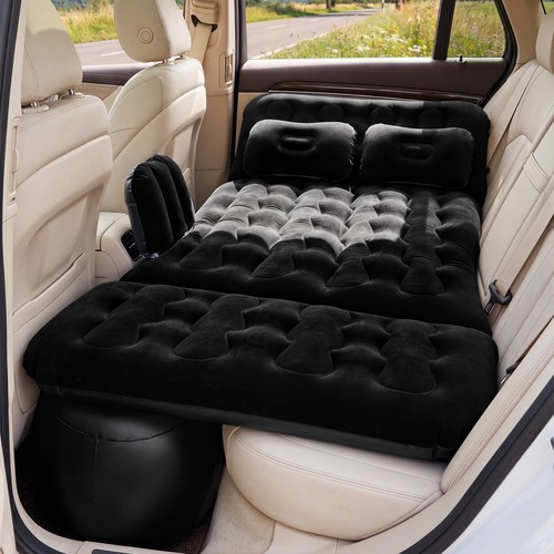 Inflatable car air bed - air, back