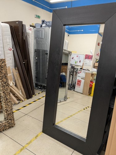 Ikea mongstad black mirror - black,